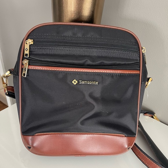 Samsonite Bags Samsonite Black Nylon Crossbody Purse Poshmark